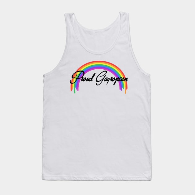 Proud Gayropean Tank Top by Emmikamikatze